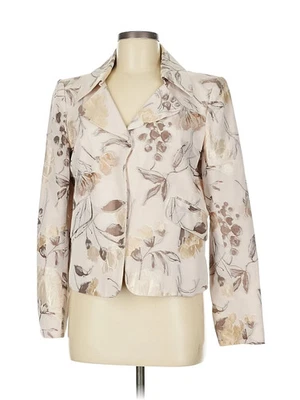 Blazer de mujer Ellen Tracy marfil 8 Foto 1 de 4