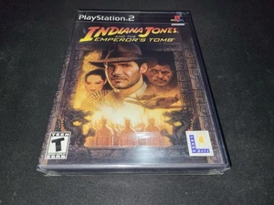 Indiana Jones and the Emperor's Tomb BL Sony Playstation 2 PS2 ¡NUEVO SELLADO! - Imagen 1 de 12