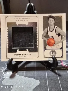 Camiseta deportiva Dyson Daniels 2022-23 Panini Chronicles muestras sustanciales revestidas - Imagen 1 de 2