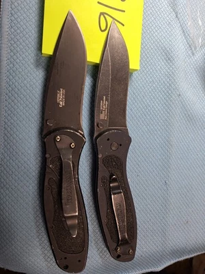 2 Kershaw BLUR KNIVES   Camping Fishing    Lot R16 - Image 1 of 4