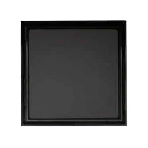 Infinity Drain T 15 A BK Center Drain 5" x 5" Stainless Steel Tile Shower Drains - Picture 1 of 3