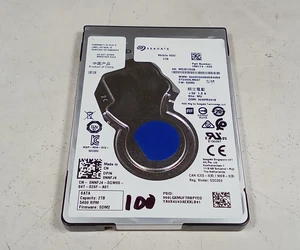 SEAGATE 2TB 2.5" HDD ST2000LM007 P/N 1R8174-030 100% HEALTH - Picture 1 of 7