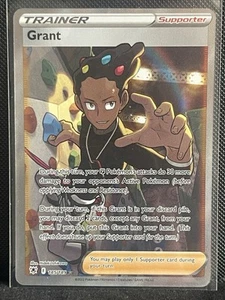 Entrenador de arte completo Grant 185/189 Astral Radiance - Casi como nuevo - Juego de cartas coleccionables Pokémon - Imagen 1 de 2