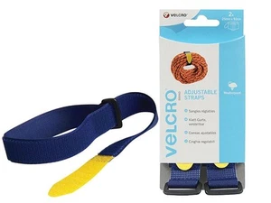 VELCRO® Brand - Tali Adjustable VELCRO® Brand (2) 25mm x 92cm Biru - Picture 1 of 2