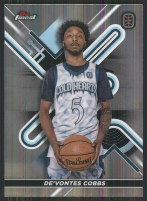 2022-23 Finest Overtime Elite #96 De'Vontes Cobbs 49434 - Image 1 of 2