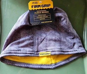 Firm Grip Men's Gray Camouflaged Performance Beanie Hat, Cap, Poly/Spandex Blend - Picture 1 of 3