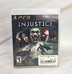 Sony PlayStation 3 PS3 CIB KOMPLETT GETESTET Injustice: Götter unter uns BL - Bild 1 von 3