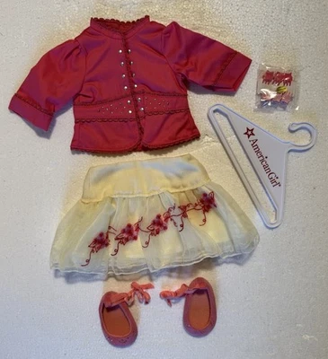 American Girl Doll Nicki’s Gala Outfit w/Box & Accessories - New - Retired - Image 1 of 4