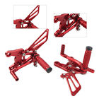 Cnc Rearsets Footpegs Rear Set Pedal For Cbr400rr Nc29 1993-1999 Red Aluminum