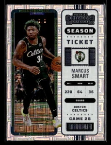 Marcus Smart 2022 Panini Contenders Season Ticket  #3 FOTL Boston Celtics - Picture 1 of 2
