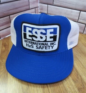 Sombrero de Camioneros División de Seguridad H2S ESSE International Inc. De Colección HECHO EN EE. UU. NUEVO SIN ETIQUETAS - Imagen 1 de 5