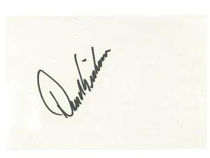 DAVID GRAHAM Signed 4x6 Index Card Autographed Golf PGA & US Open Champion - Picture 1 of 3
