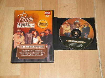 PASION DE GAVILANES LO NUNCA VISTO DE LA TELENOVELA CON 3 HORAS EN PAL DVD - Imagen 1 de 2