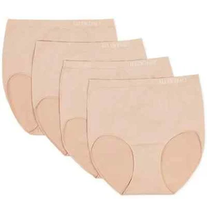 NEW Ellen Tracy Essentials Women's 4-pack Seamless Briefs. Size Small. - Picture 1 of 3