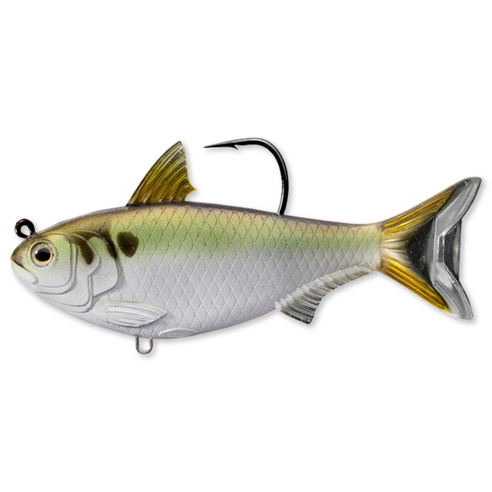 RARE Live Target (GZS125MS703) Gizzard Shad Swimbait - Green Bronze - Image 1 of 1