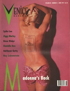 Venice Magazine - June 1991 - Madonna - Spike Lee - Roy Lichtenstein - Picture 1 of 2