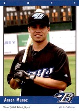 2011 Bluefield Blue Jays Grandstand #18 Aaron Munoz Phoenix Arizona AZ Card