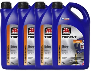 Millers Oils Trident 5w40 Fully Synthetic Engine Oil 20 Litres - Picture 1 of 1