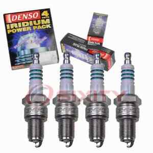 4 pc Denso Iridium Power Spark Plugs for 1984-1989 Bertone X-1 9 1.5L L4 fx