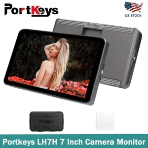 Portkeys LH7H 7" 3D LUT 1000 Nits Ultra-Bright Touchscreen Camera Field Monitor - Picture 1 of 10