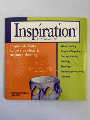 INSPIRATION / K-12 Evaluation CD / HYBRID CD / PC & MAC New Sealed - Image 1 of 2
