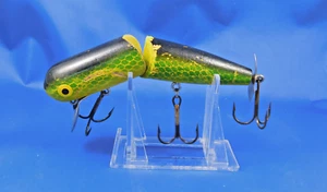Esca da pesca vintage Hog ~ Hawg Wobbler snodata Muskie Musky Pike RARA 4,5" - Foto 1 di 5
