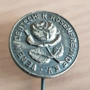 alte Anstecknadel Abzeichen Verein Deutscher Rosenfreunde 1883 Hamburg - Bild 1 von 4