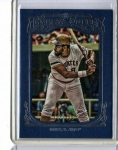 2013 Topps Gypsy Queen Blue Framed 102/499 Willie Stargell #168 HOF Pirates