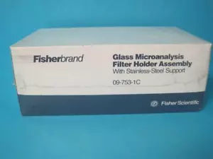 NEW FISHERBRAND GLASS MICROANALYSIS FILTER HOLDER ASSEMBLY W/ STAINLESS SUPPORT - Picture 1 of 7