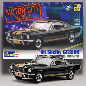 REVELL 1/24 '66 SHELBY MUST GT 350 H KIT MUSCOLI MOTOR CITY 85-2482 - Foto 1 di 5
