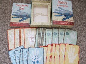 PALMISTRY AT YOUR FINGERTIPS - Johnny Fincham Box Set Cards Guidebook