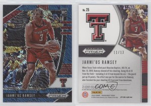 2020-21 Panini Prizm Draft Picks FOTL Blue Shimmer /13 Jahmi'us Ramsey Rookie RC