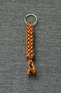 Schlüsselanhänger Messerzieher Anhäger geflochten paracord - Bild 1 von 3