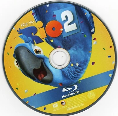 Rio 2 Blu-ray and DVD FREE SHIP - Image 1 of 2