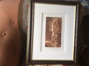 KÜNSTLERBELEG MIT DEM TITEL "MOND ÜBER MAROKKO" SIGNIERT & DATIERT 1995 GERAHMT - Bild 1 von 7