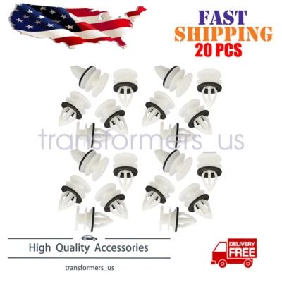 For Cadillac GMC 2002-20 20pcs Fender Liner Door Trim Panel Retainer clip - Imagem 1 de 4