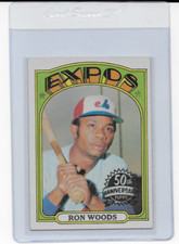 2021 Topps Heritage 50th Anniversary 1972 Buyback Ron Woods Montreal Expos