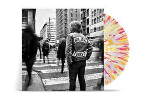 Bon Jovi FOREVER (Limited Edition) Sunburst Splatter Vinyl & Signed Artcard NEW - Picture 1 of 2