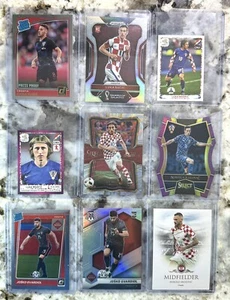 Fußball Karten Lot (9) Kroatien Luka Modric In The Clutch Kalinic Die-cut /149 Sucic - Bild 1 von 2