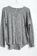 Pilot Womens Woven Slouch Top - Grey - Size Medium Large (43i)