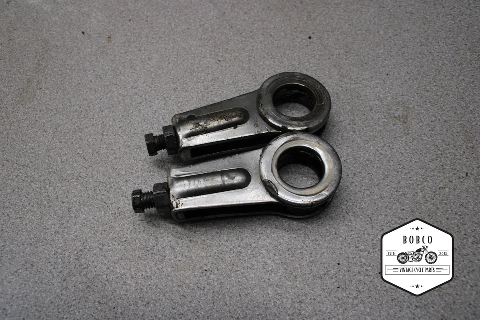 Yamaha XS2 1972 Street Twin 650 eje trasero ajustadores de cadena M8-4067, kb Foto 1 de 4
