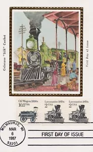 ZAYIX US Colorano FDC Maxi Card UA Locomotive Transportation Coil 0924M0036 - Picture 1 of 1