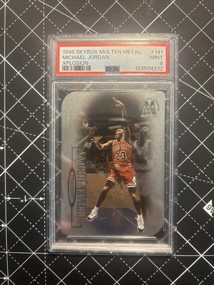 1998-99 Skybox Molten Metal - Michael Jordan #141 Xplosion - Image 1 of 3