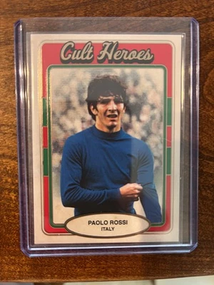 Paolo Rossi 2025 Futera único/18 héroes de culto CH65 Italia Foto 1 de 2