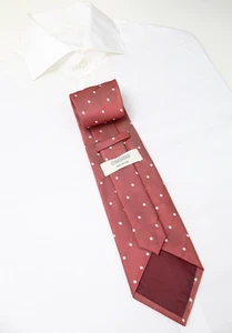 Corbata CANDA Para Hombre Talla Única Clásica De Lunares Rojos - Imagen 1 de 10