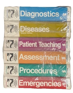 Nurses Reference Library Lot of 6 Books Assessment Diagnostics Definitions New - Picture 1 of 8