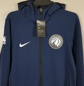 CHAQUETA CON CAPUCHA NIKE MINNESOTA TIMBERWOLVES EMITIDA POR EL EQUIPO DE LA NBA AZUL NUEVA (TALLA PEQUEÑA) - Imagen 1 de 12