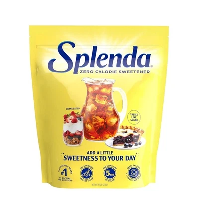 Adoçante SPLENDA Zero Calorias, Açúcar Granulado Fl Oz 9,7 (Pacote com 1)  - Imagem 1 de 4