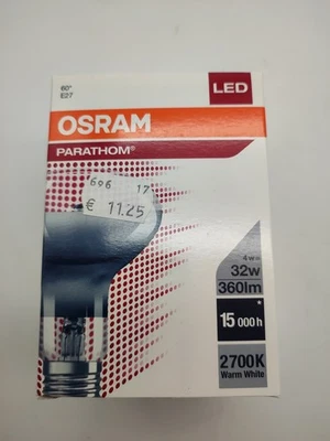 Reflektorlampe Osram PARATHOM LED R80 E27 2700K warmweiß - Bild 1 von 3