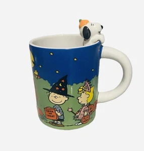 Peanuts Snoopy Halloween Tasse mit 3D Kürbis Snoopy - Marken Snoopy Zrike - NEU! - Bild 1 von 7
